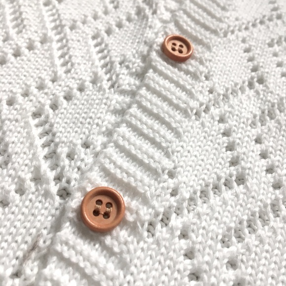 Knitted Baby Onesie With Buttons - Picture 3 of 10